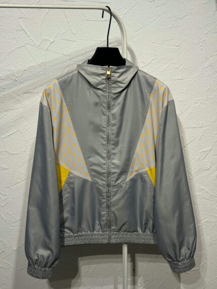 Louis Vuitton Monogram Panelled Technical Windbreaker Jacket