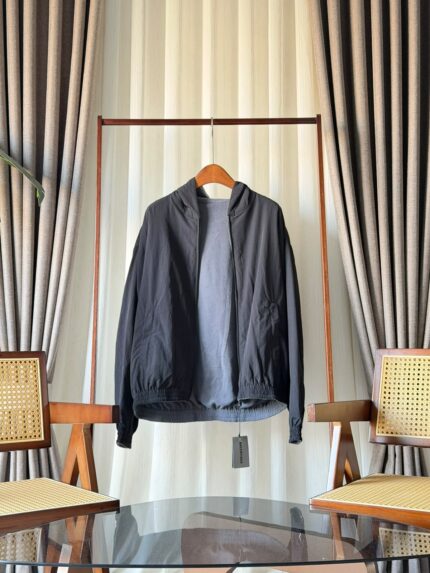 Balenciaga Reversible Nylon Bomber Jacket