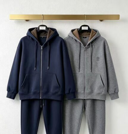 Brunello Cucinelli Premium Co-ord Fleece Tracksuit Sets