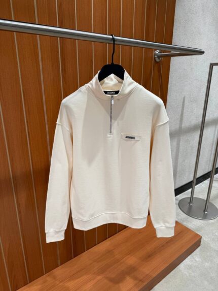 Jacquemus Gros Grain Zip Sweatshirts