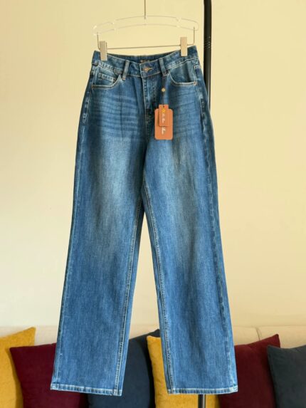 Loro Piana High-Waisted Wide-Leg Jeans
