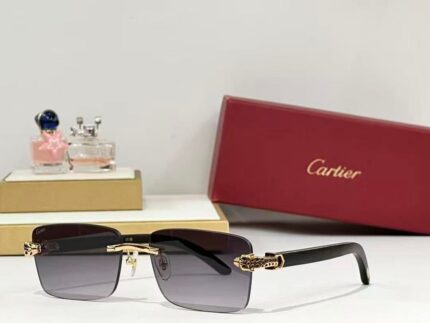 Cartier Panthère Rimless Sunglasses