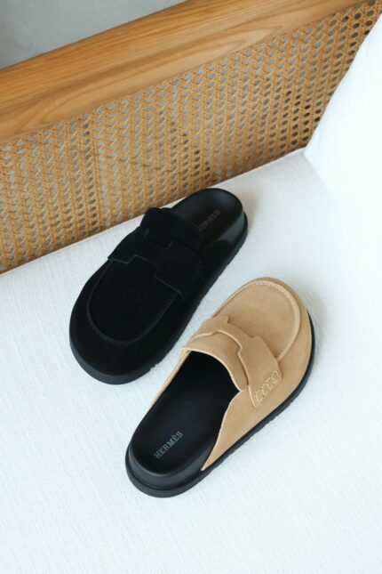 Hermes Go Mule Loafer Slides