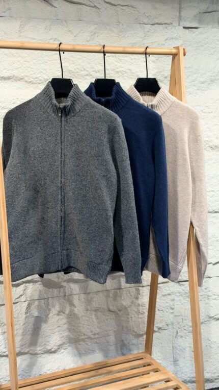 Loro Piana Full-Zip Cashmere Sweaters