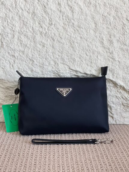 Prada Re-Edition Tessuto Wristlet Pouch