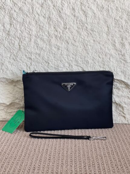 Prada Re-Nylon Wristlet Clutch