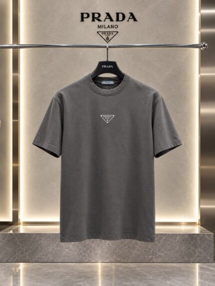 Prada Triangle Logo T-Shirt
