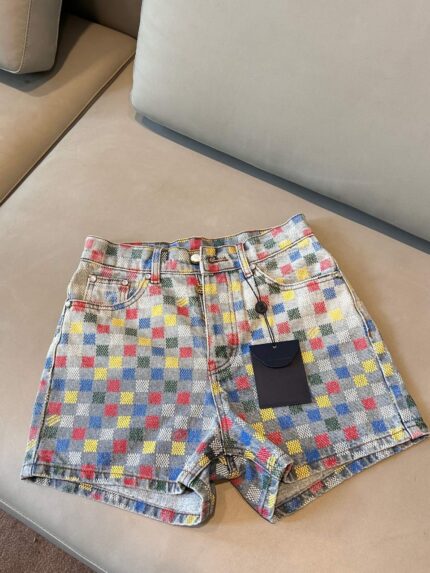 Louis Vuitton Damier Denim Shorts