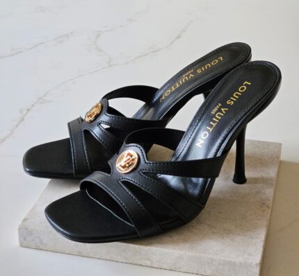 Louis Vuitton Circle Heeled Mules