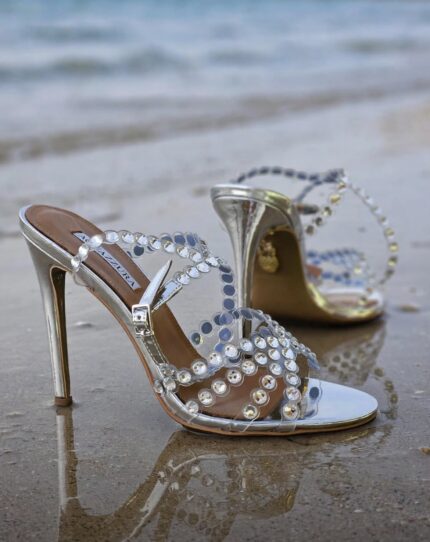 Aquazzura Tequila Plexi Sandals