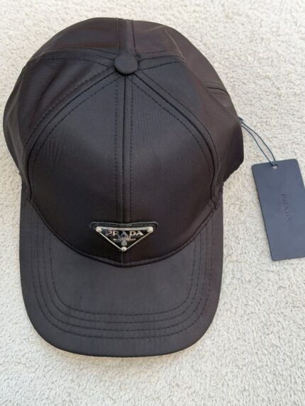 Prada Milano Embroidered Baseball Caps